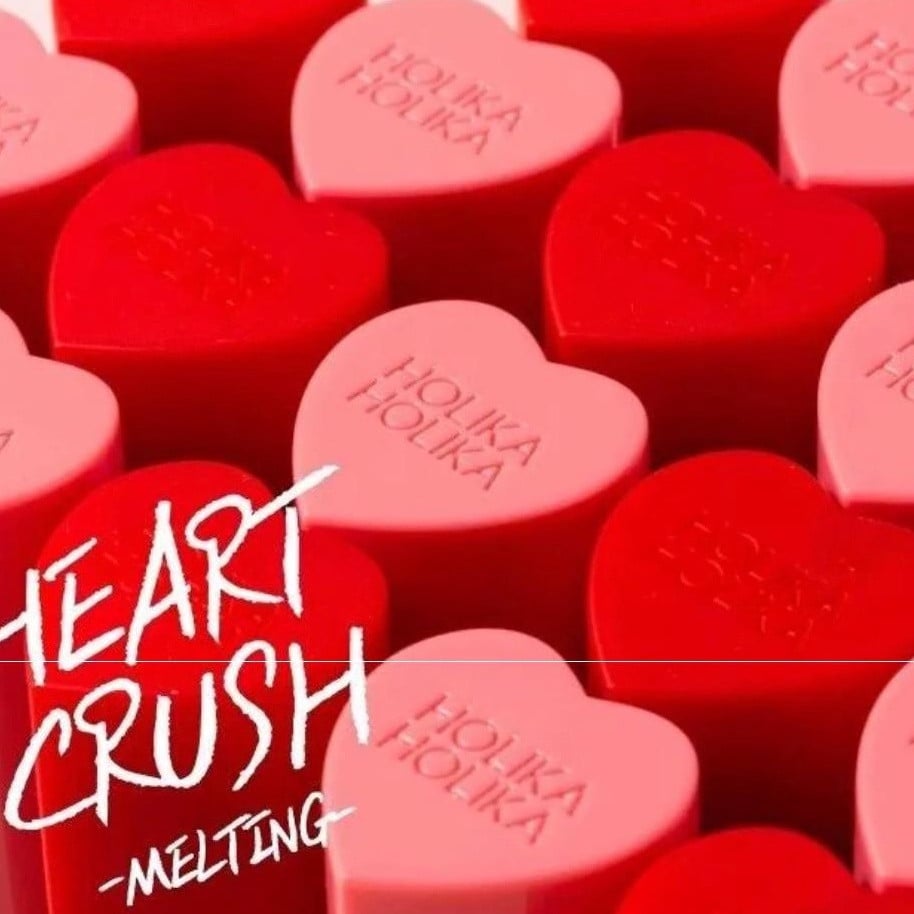 Holika holika heart 2025 crush lipstick melting