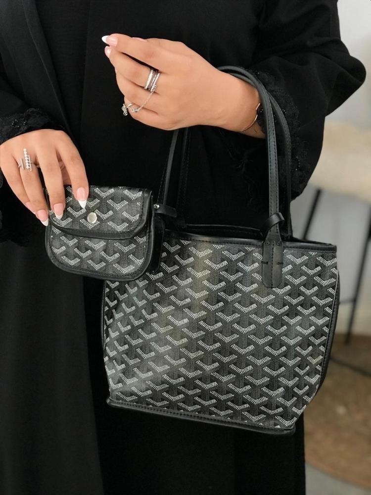 شنطة انيقة الوان مدمجة