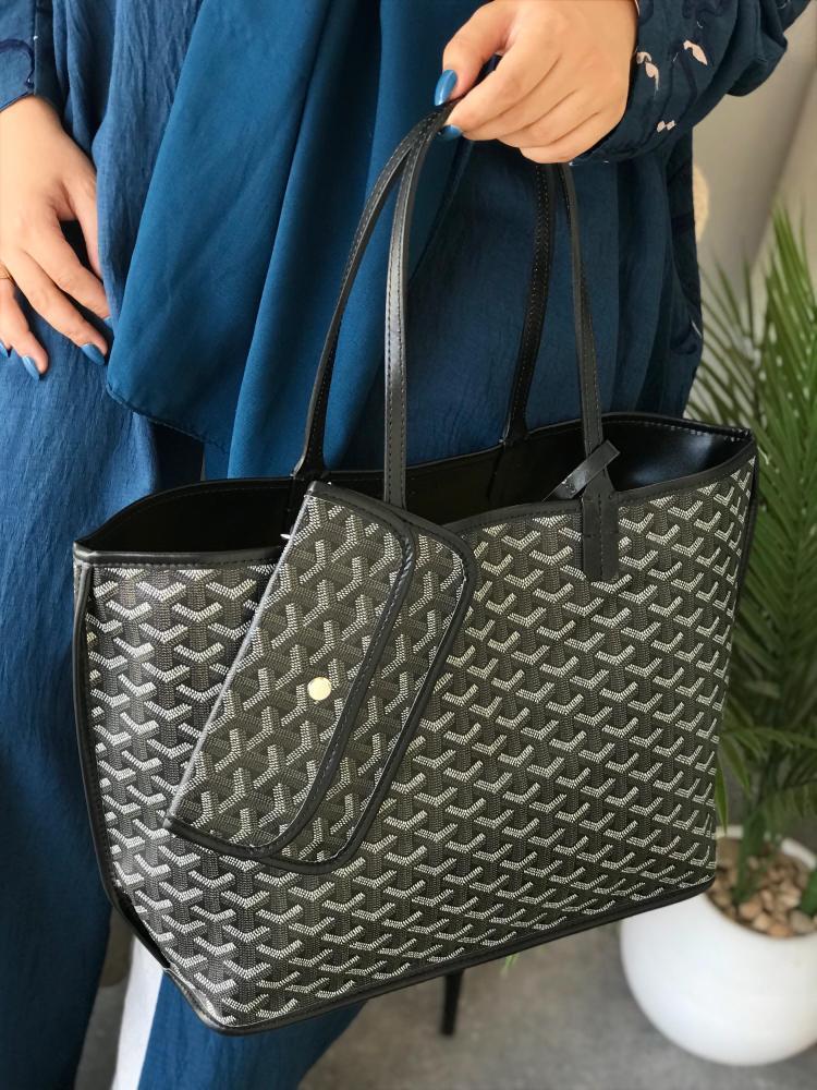 شنطة كبيرة انيقة الوان مدمجة