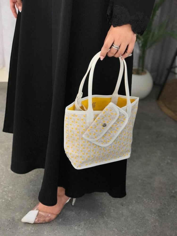 شنطة انيقة الوان مدمجة