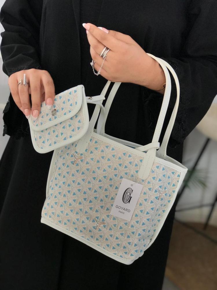 شنطة انيقة الوان مدمجة