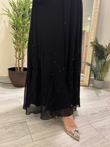 عباية شيفون شك كلوش