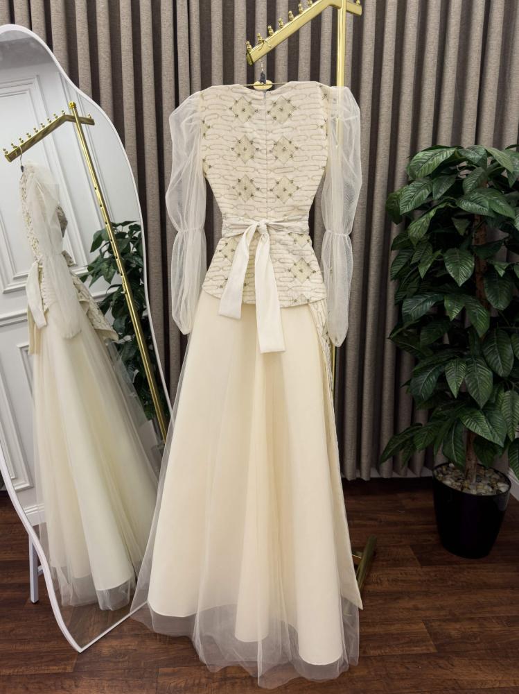 فستان رمضاني تل اوف وايت