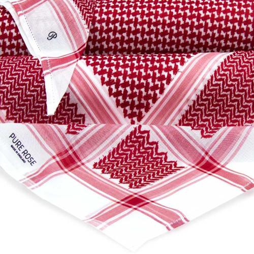 شماغ بيور روز PURE ROSE احمر كلاسك 2025