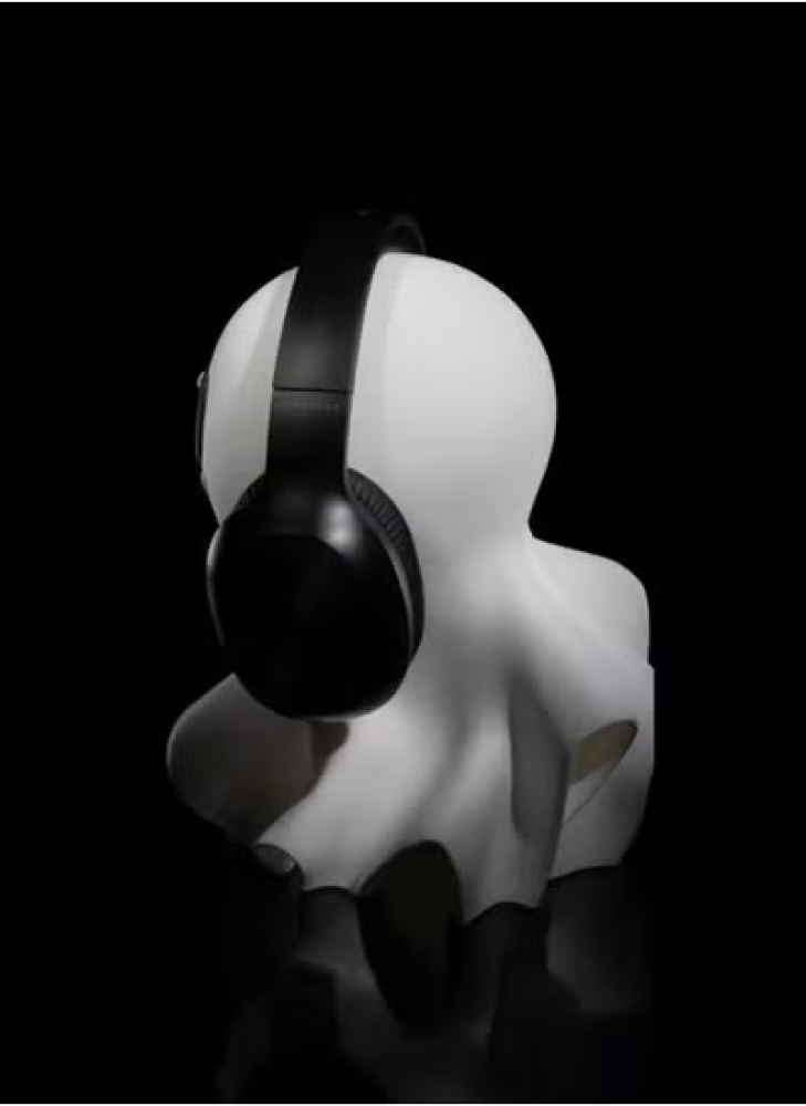 حامل سماعات رأس الشبح