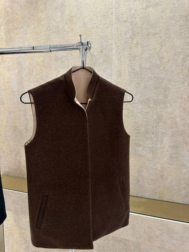 سديري دبل فيس بني مع بيج