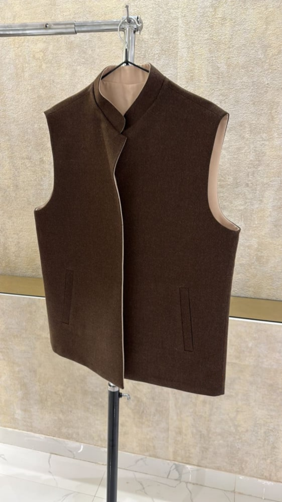 سديري دبل فيس بني مع بيج