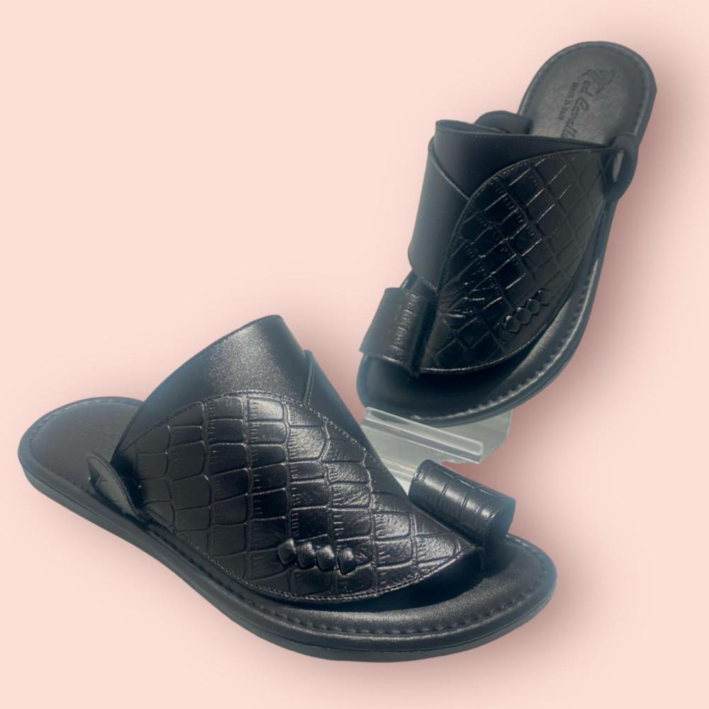 حذاء شرقي رجالي جلد طبيعي