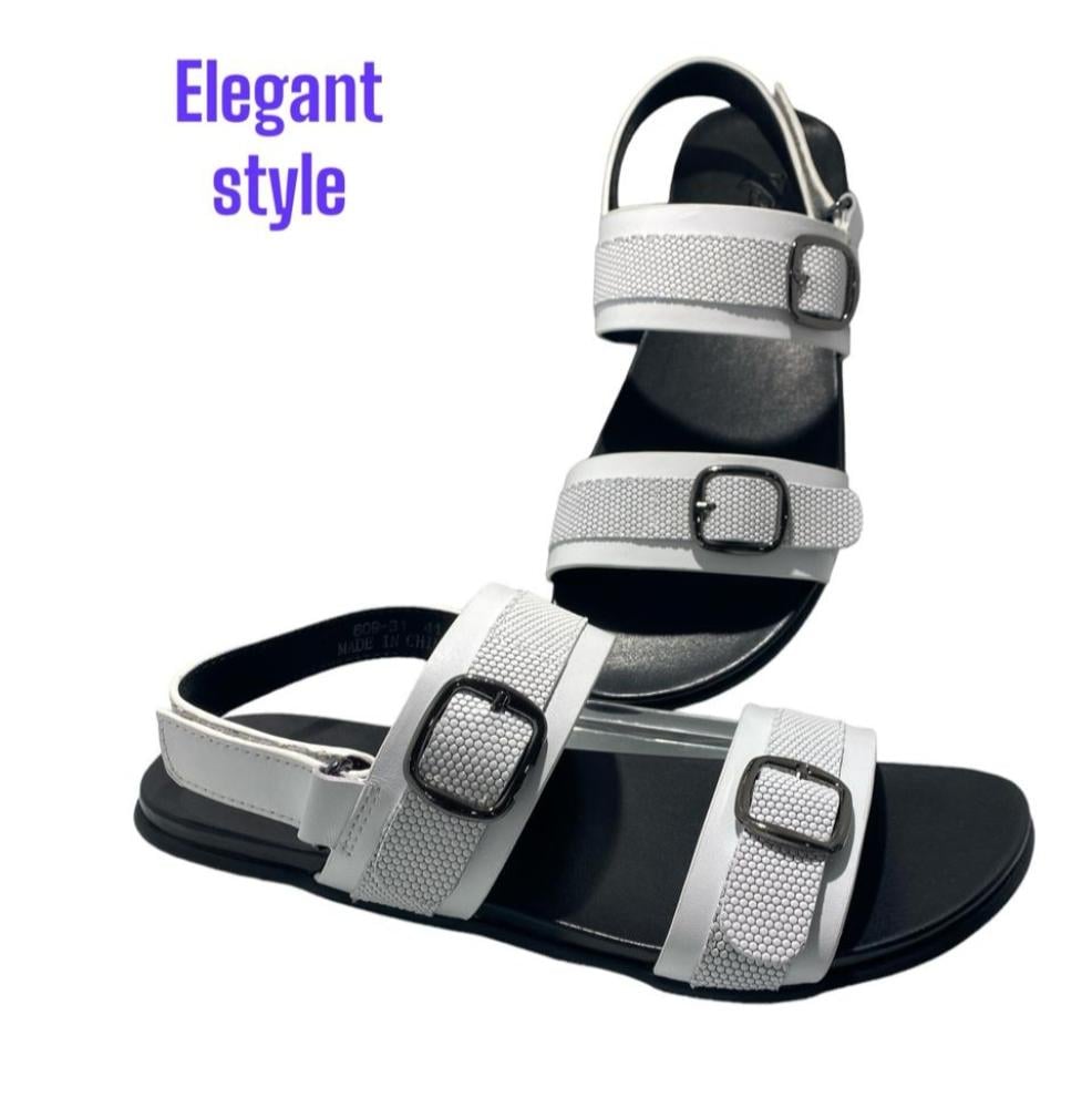 صندل رجالي جلد طبيعي كاجوال