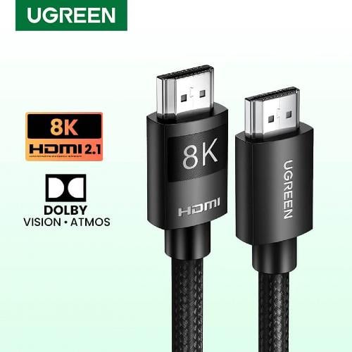 كيبل HDMI 2.1 بوضوح 8K بطول متر ونصف | UGREEN