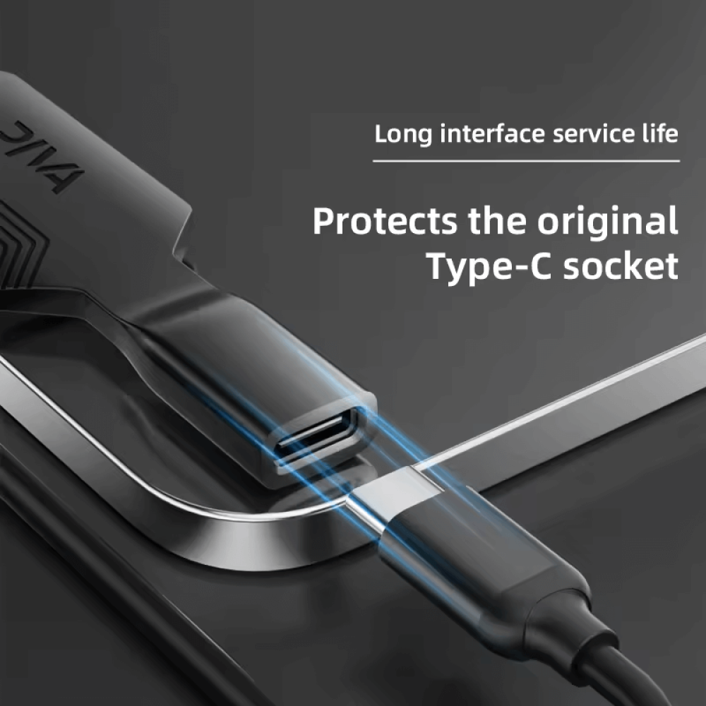 توصيلة PIVA تايب سي كوع مائل للخلف لراحة اكثر اثناء اللعب