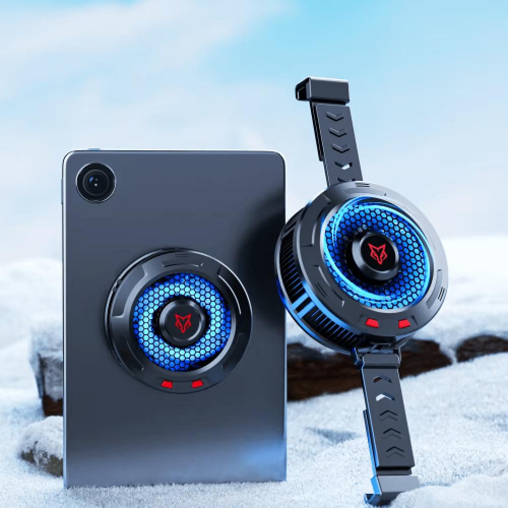 مروحة تبريد للايباد و الجوال بثلاث سرعات و اضاءة SARAFOX X9