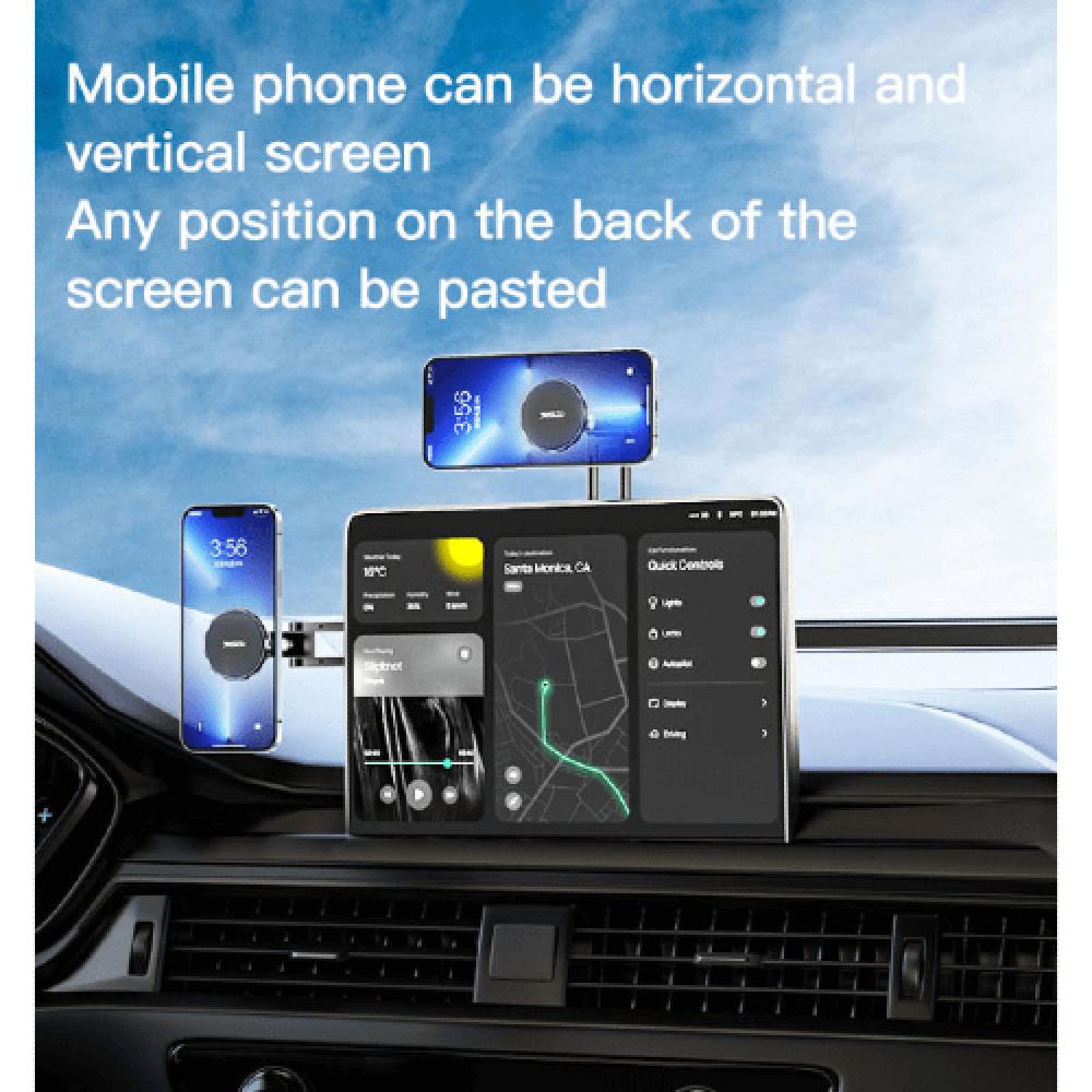 حامل هاتف مغناطيسي YOUFO قابل للتعديل مع مفصل ثلاثي ثبات وقوة