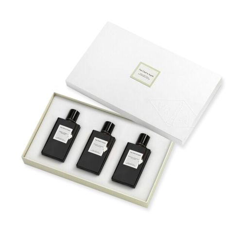 طقم عطور فان كليف اند اربيلس كولكشن إكسترا أوردينير مجموعة هدايا - (أمبر إمبريال 45 مل+ أوركيد ليذر 45 مل+ مون لايت باتشولي 45 مل)