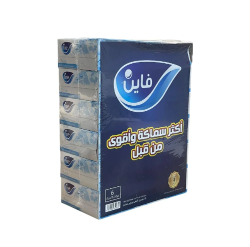 مناديل فاين وسط 6 * 6 * 80 منديل