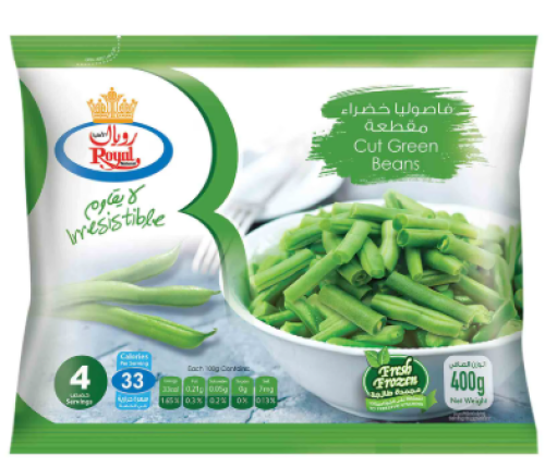 فاصوليا خضراء مثلج رويال 20*400 جم