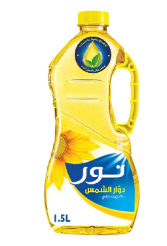 زيت نور دوار الشمس   6 * 1.5 لتر