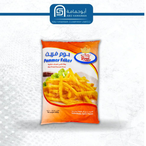 بطاطس رويال مثلج 9*9 4*2.5 كيلو