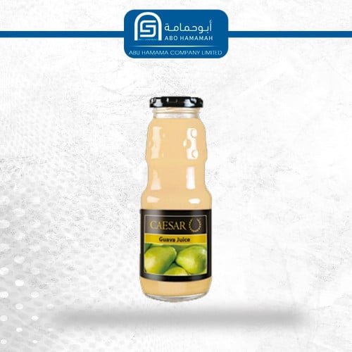 عصير سيزر زجاج جوافة فواكة مشكلة  250 مل