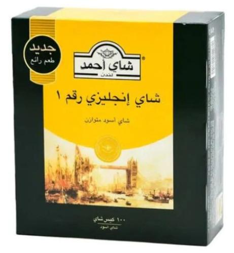 شاي احمد اصفر انجليزى  24 * 100 حبة
