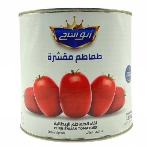 طماطم مقشر ابو تاج  24 * 400 جم