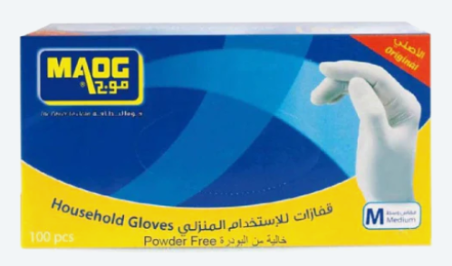 قفازات موج استخدام مرة واحدة كبير 10*70