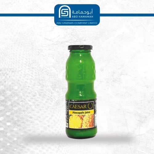 عصير سيزر زجاج اناناس 24*250 مل