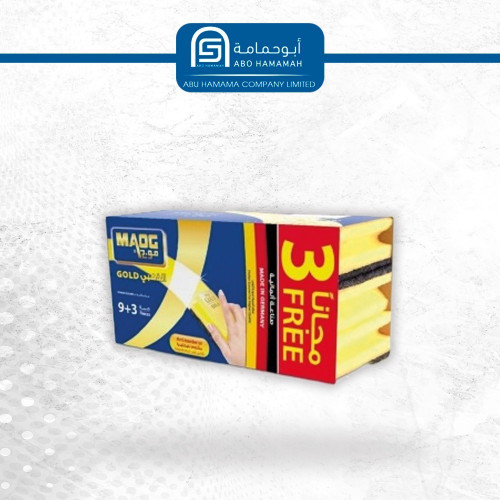 اسفنج موج 24 * ( 6 + 3 ) حبة