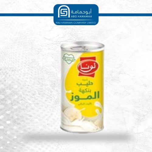 حليب لونا بالموز 24 * 195 مل