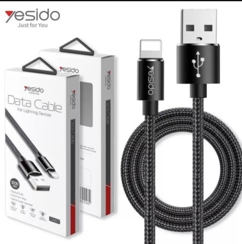 شاحن سريع ايفون الى usb من yesido