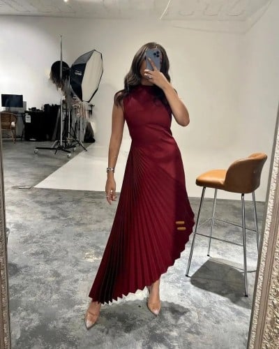 Red dress فستان بليسيه