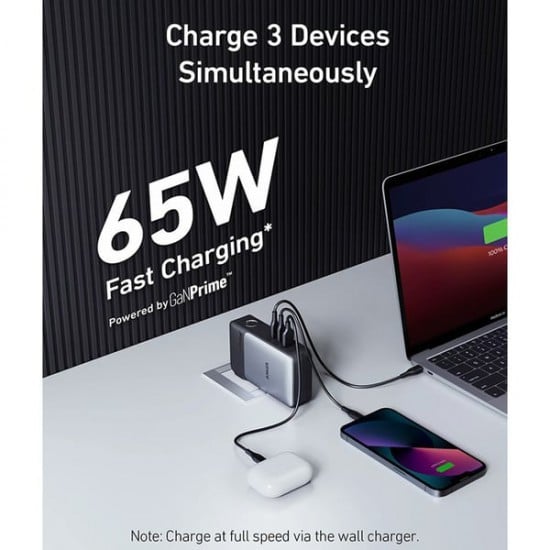 【美品】Anker 733 Power Bank GaNPrime 65W Amazon.com: Anker MagSafe Cube 733 Power Bank (GaNPrime