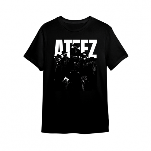 تيشيرت ايتيز Ateez Black Pirates