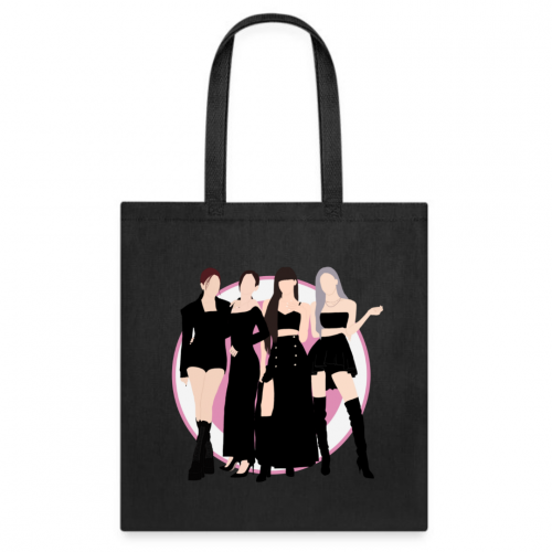 شنطة قماشية Tote bag بطباعة بلاكبينك Blackpink