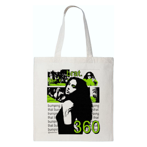 شنطة قماشية Tote Bag برات Brat تشارلي اكس سي اكس C...