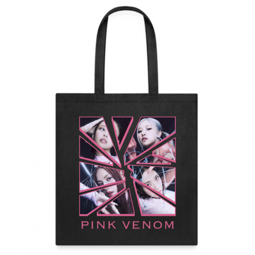 شنطة قماشية Tote bag بطباعة بينك فينوم Pink Venom...