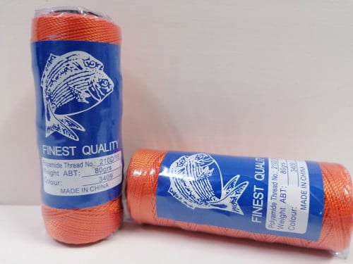 خيط السمكة مقاس 18 (3409) برتقالي