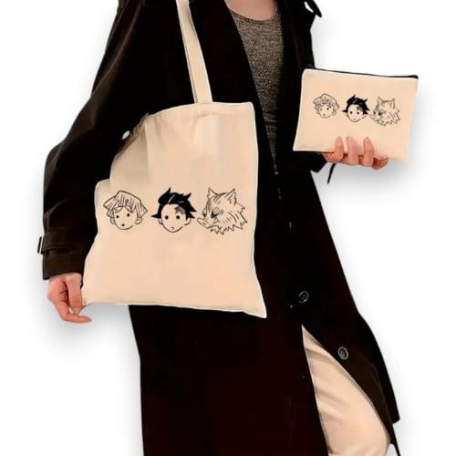 توت باق قاتل الشياطين | Demon Slayer totebag