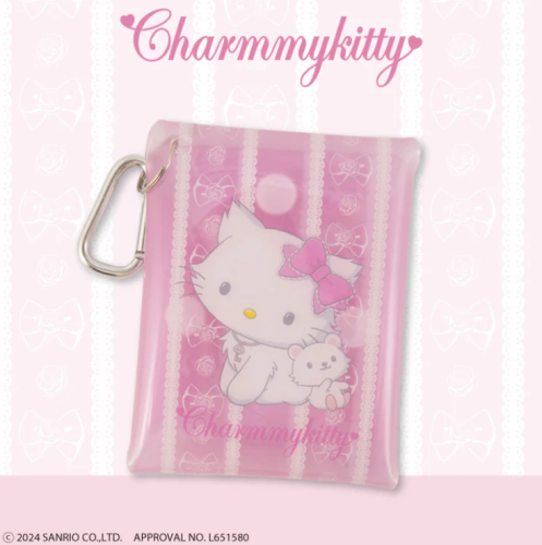 حافظة تشارمي كيتي الشفافة Charmmy Kitty