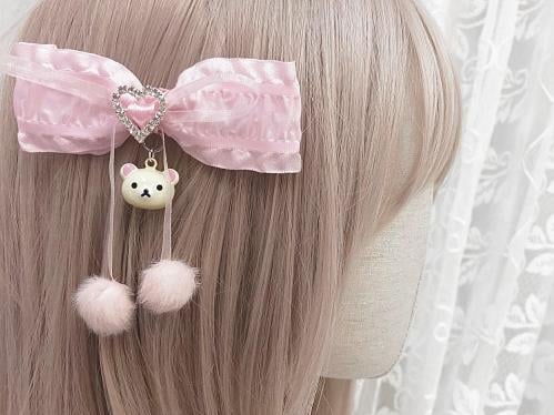 Frosted korilakkuma Bow