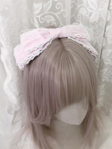 زينة رأس قماشيه دانتيل ويسبر ♡ dentelle Whisper He...