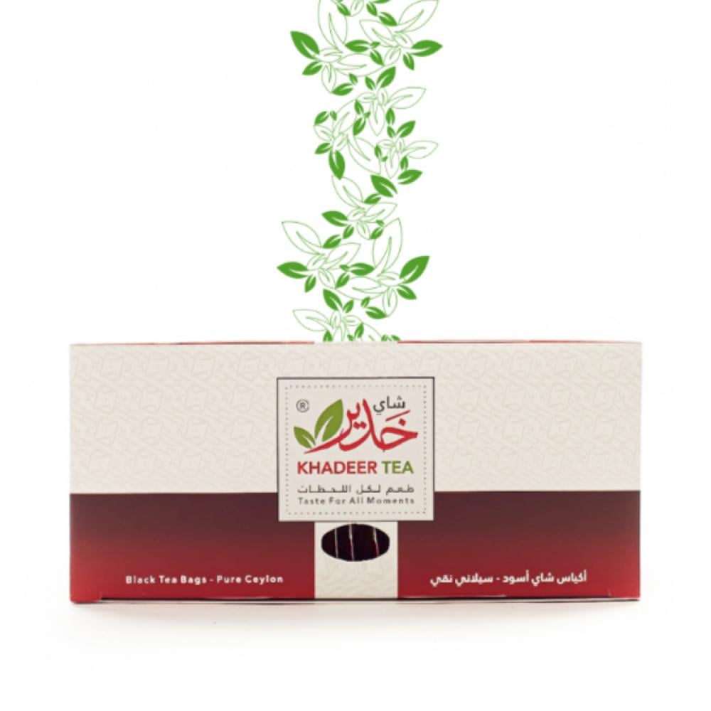 شاى خدير اسود اكياس 2 غ (25 كيس)