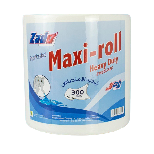 زادو مناديل ماكسي رول برايم طبقتين 300 متر