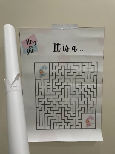 لوحة المتاهه طولها 70سم