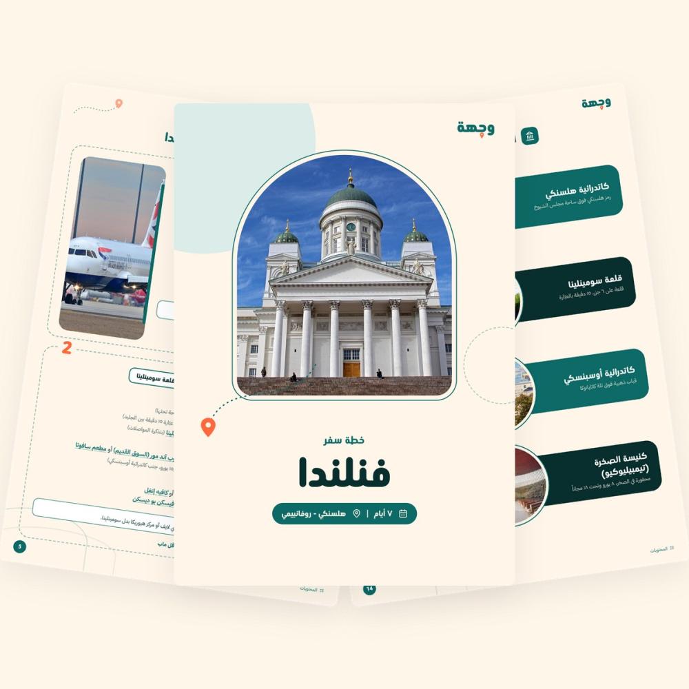من داخل خطة سفر إلى فنلندا (لابلاند) – هلسنكي – روفانييمي – 7 أيام
