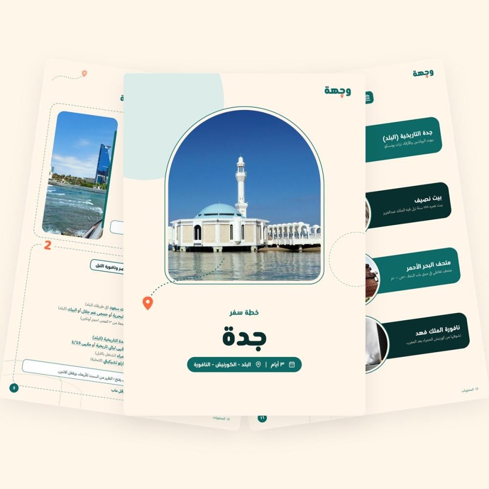 من داخل خطة ويكند جدة – الكورنيش الشمالي – البلد – كورنيش الحمراء – فقيه وردسي مول – 3 أيام