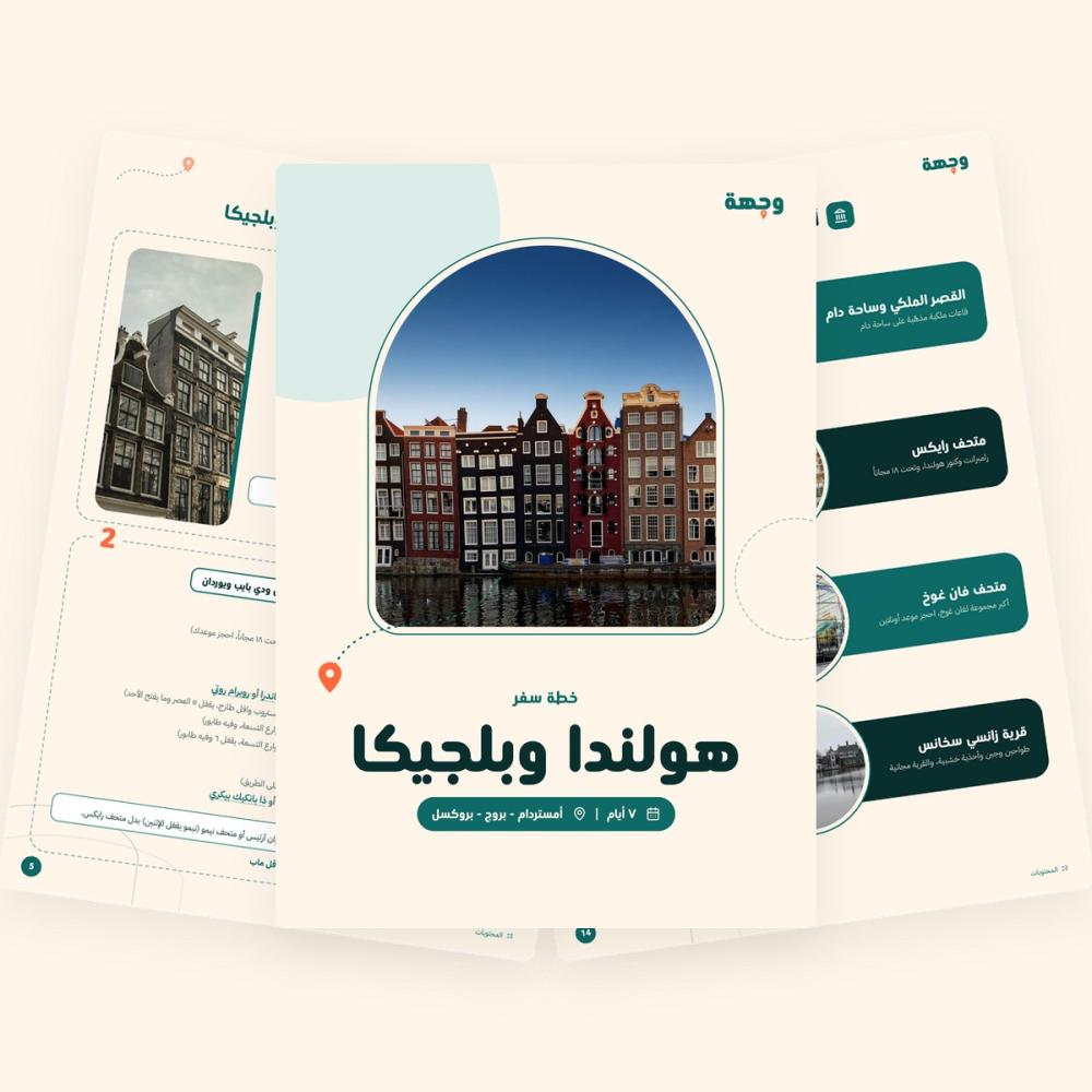 من داخل خطة سفر إلى هولندا وبلجيكا – أمستردام – بروج – بروكسل – 7 أيام