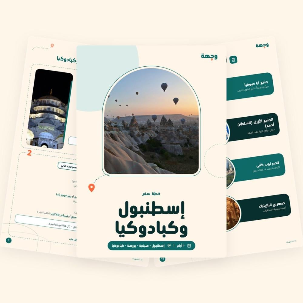 من داخل خطة سفر إلى إسطنبول وكبادوكيا – إسطنبول – صبنجة – بورصة – كبادوكيا – 10 أيام