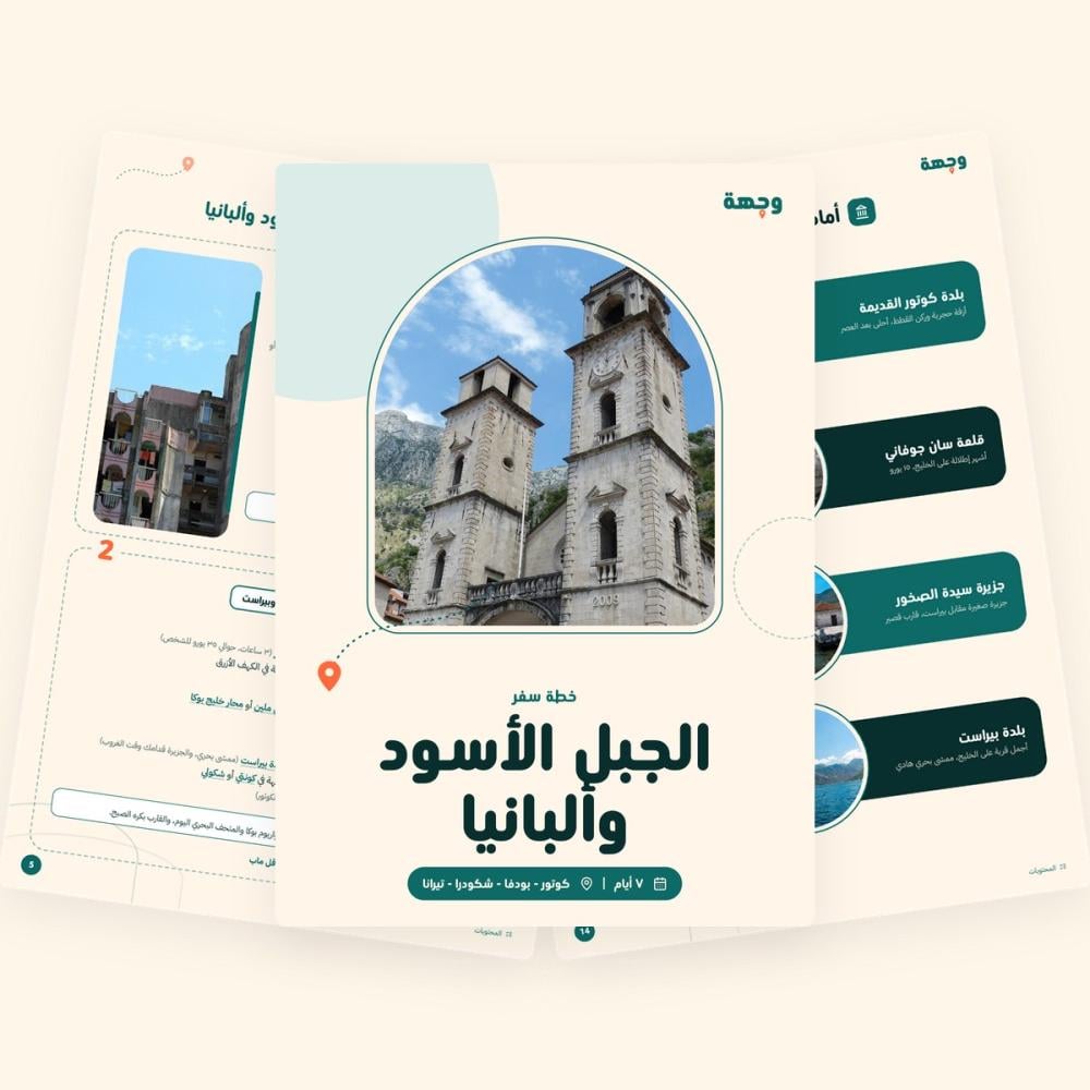 من داخل خطة سفر إلى الجبل الأسود وألبانيا – كوتور وبيراست – بودفا – شكودرا – تيرانا – 7 أيام