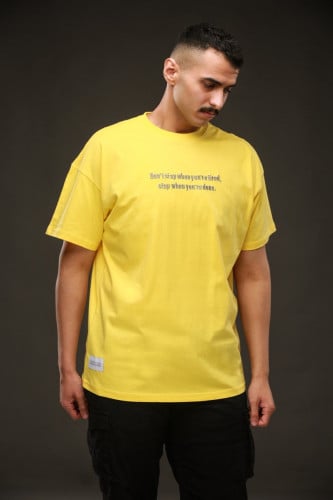 Yellow t-shirt